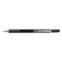 5-in-1 aluminium toolpen, zwart